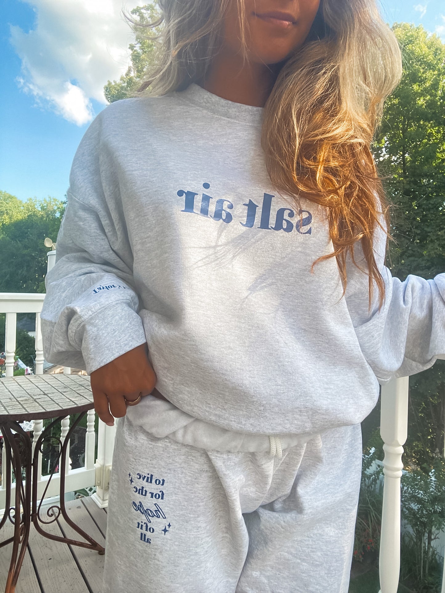 Salt Air | Taylor Swift Inspired Crewneck Set