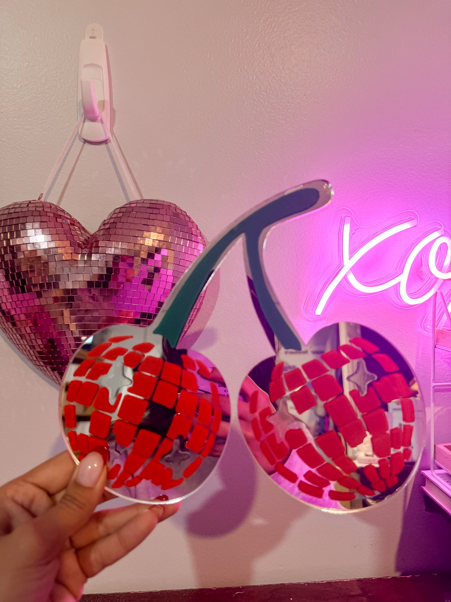 Disco Cherries | Decorative Mirror