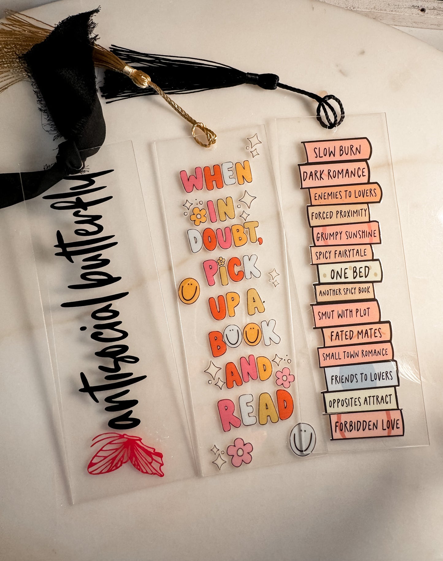 Keep On Reading | Acrylic Bookmarks