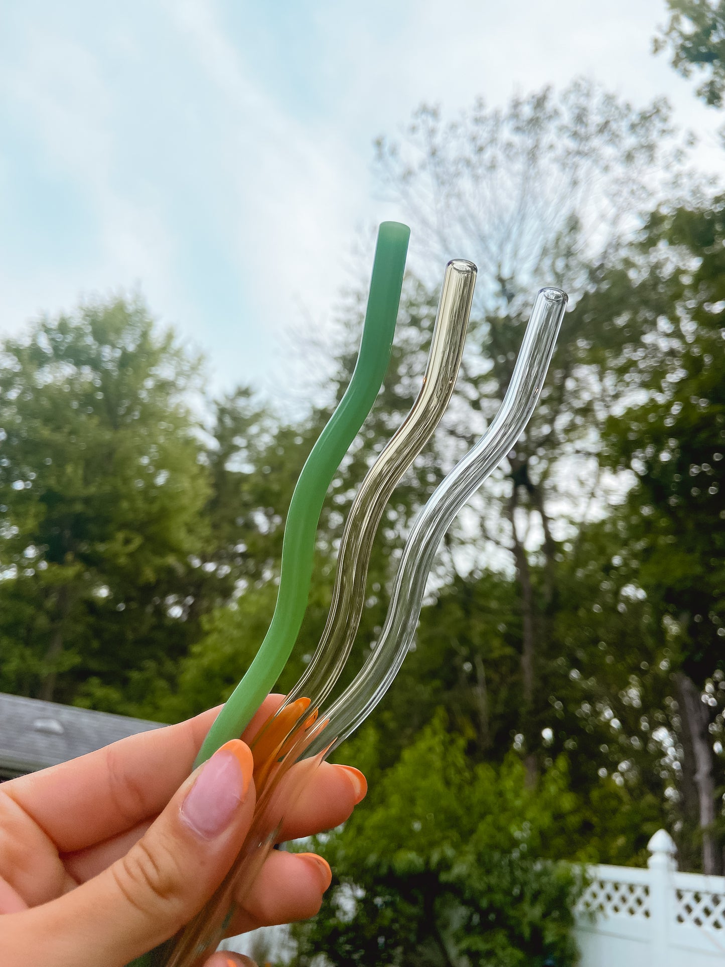 | Wavy Glass Straws |