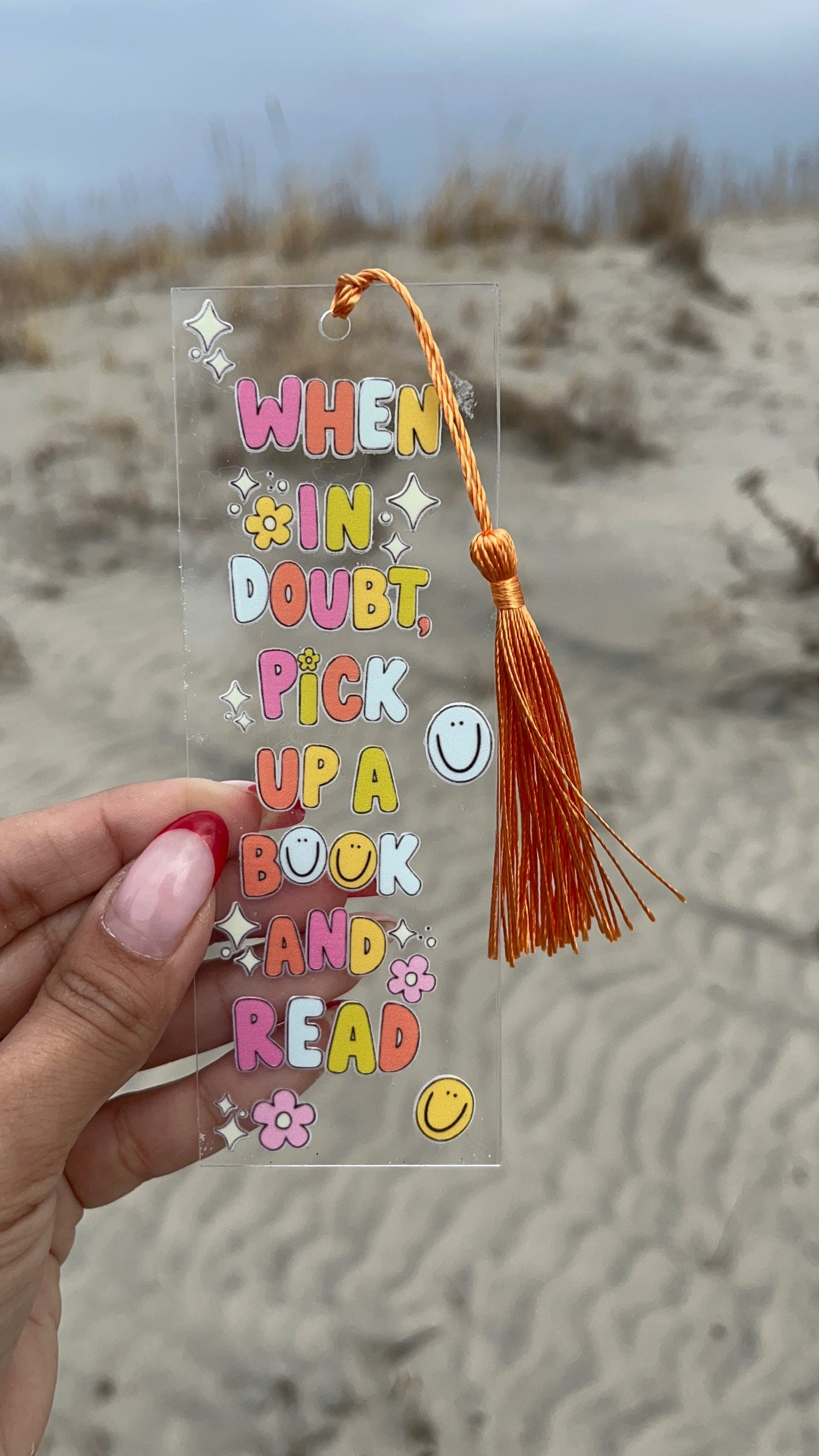 Keep On Reading | Acrylic Bookmarks