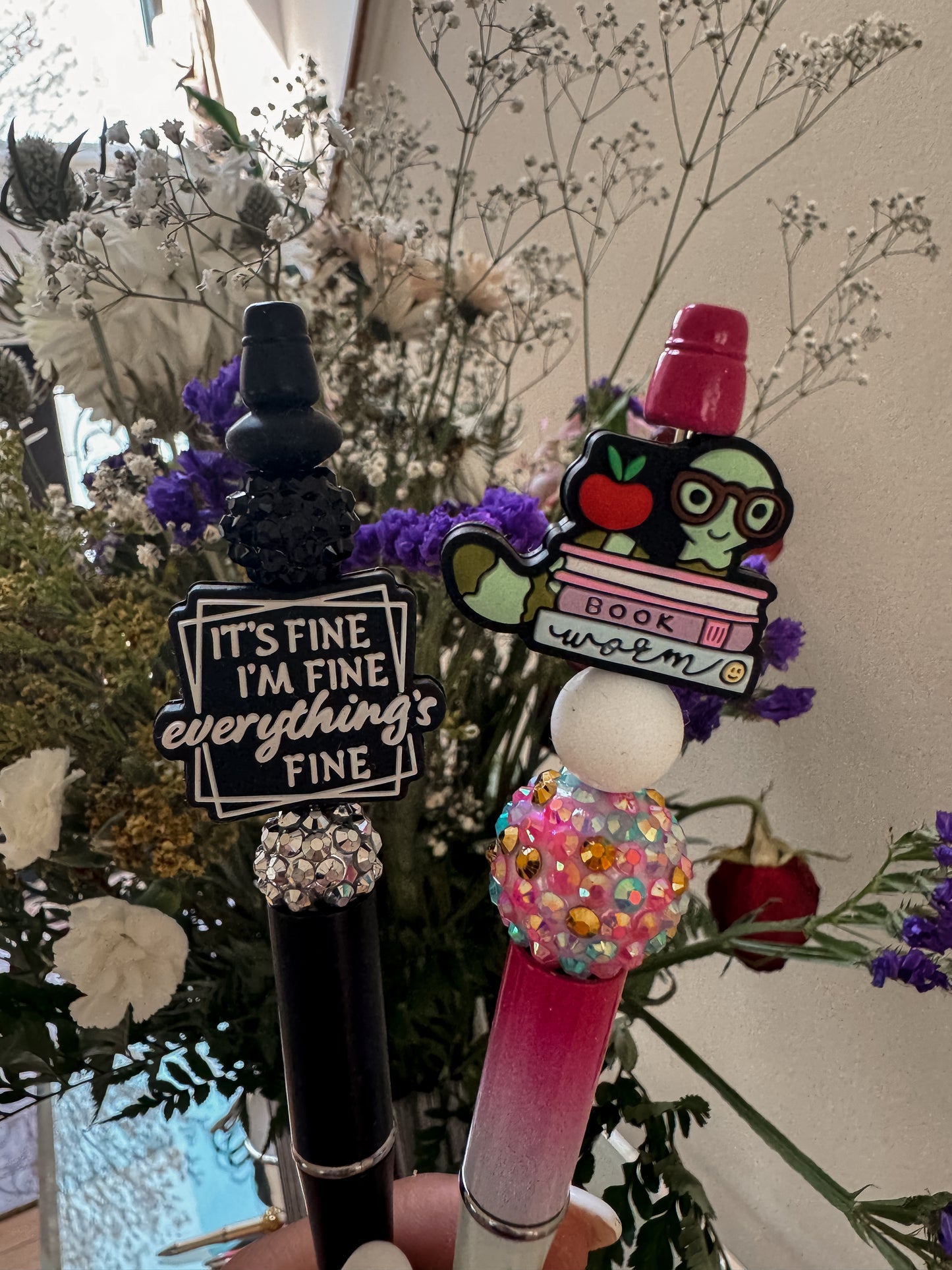 Bookworm & Everything is Fine | Ball Point Pen