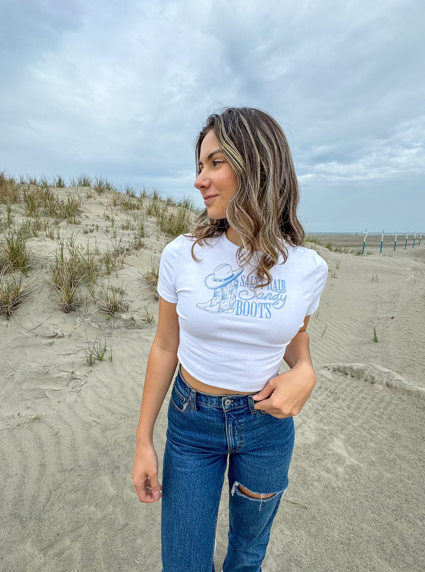 Salt Air Sandy Boots | Baby Tees & T Shirts