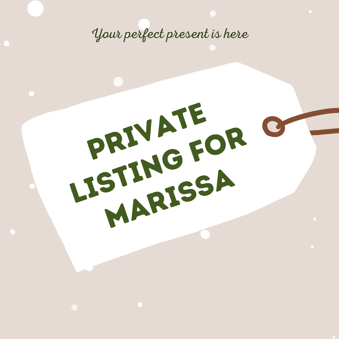 Private listing for Marissa