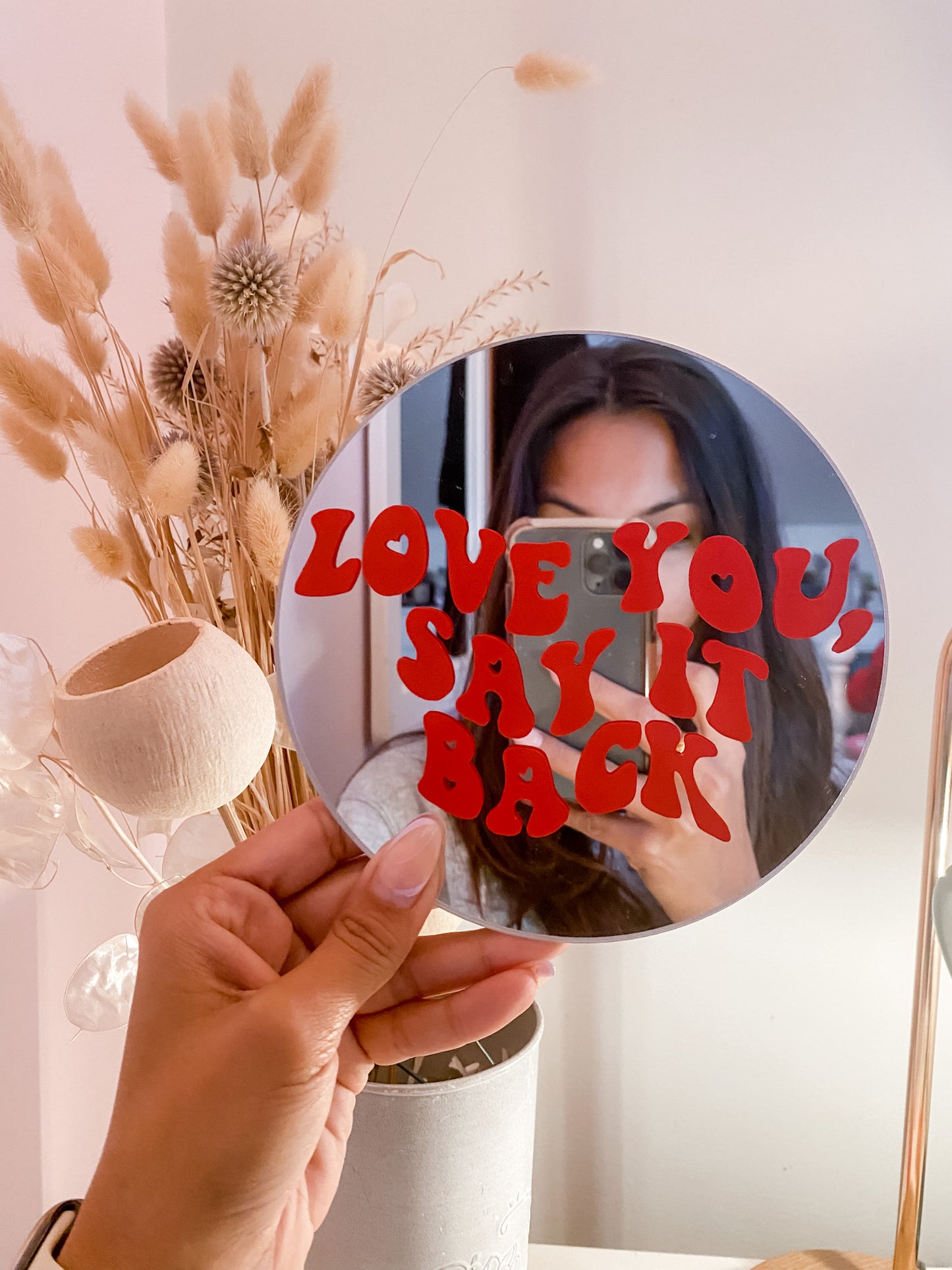 I Love You Say It Back | Decorative Mirror