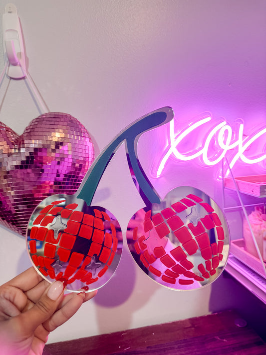 Disco Cherries | Decorative Mirror