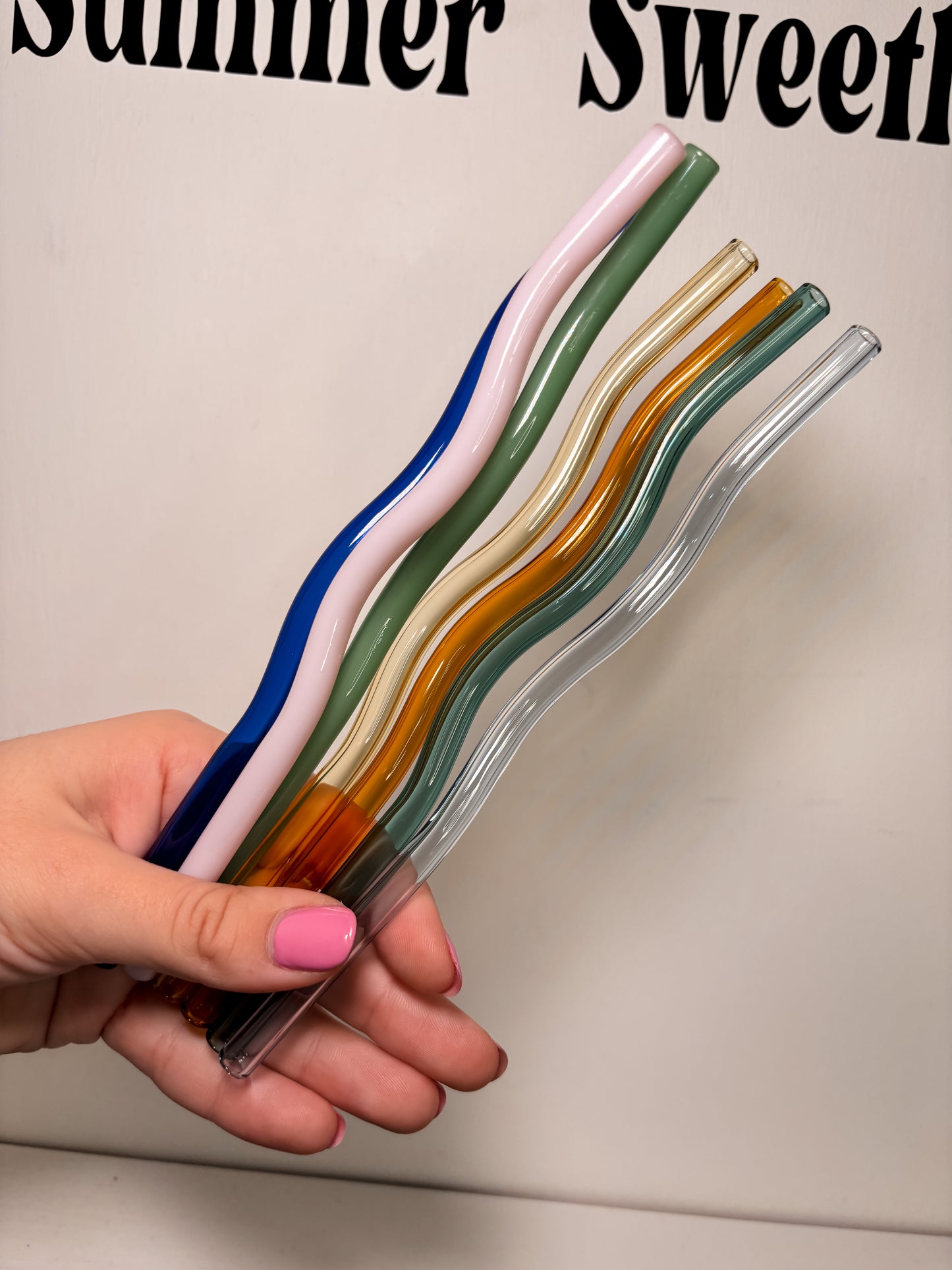 | Wavy Glass Straws |