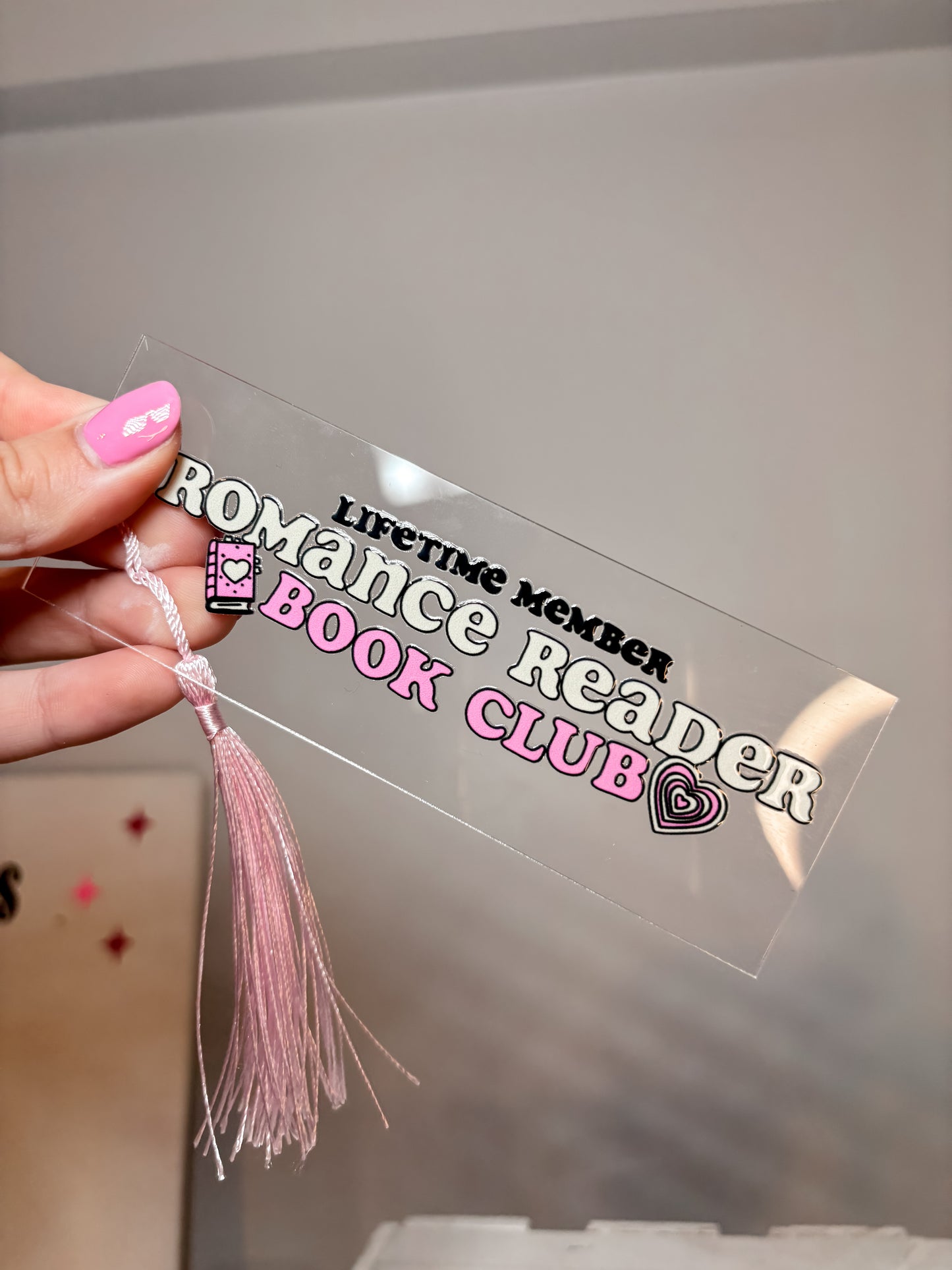 Romance Bookclub Readers | Acrylic Bookmarks