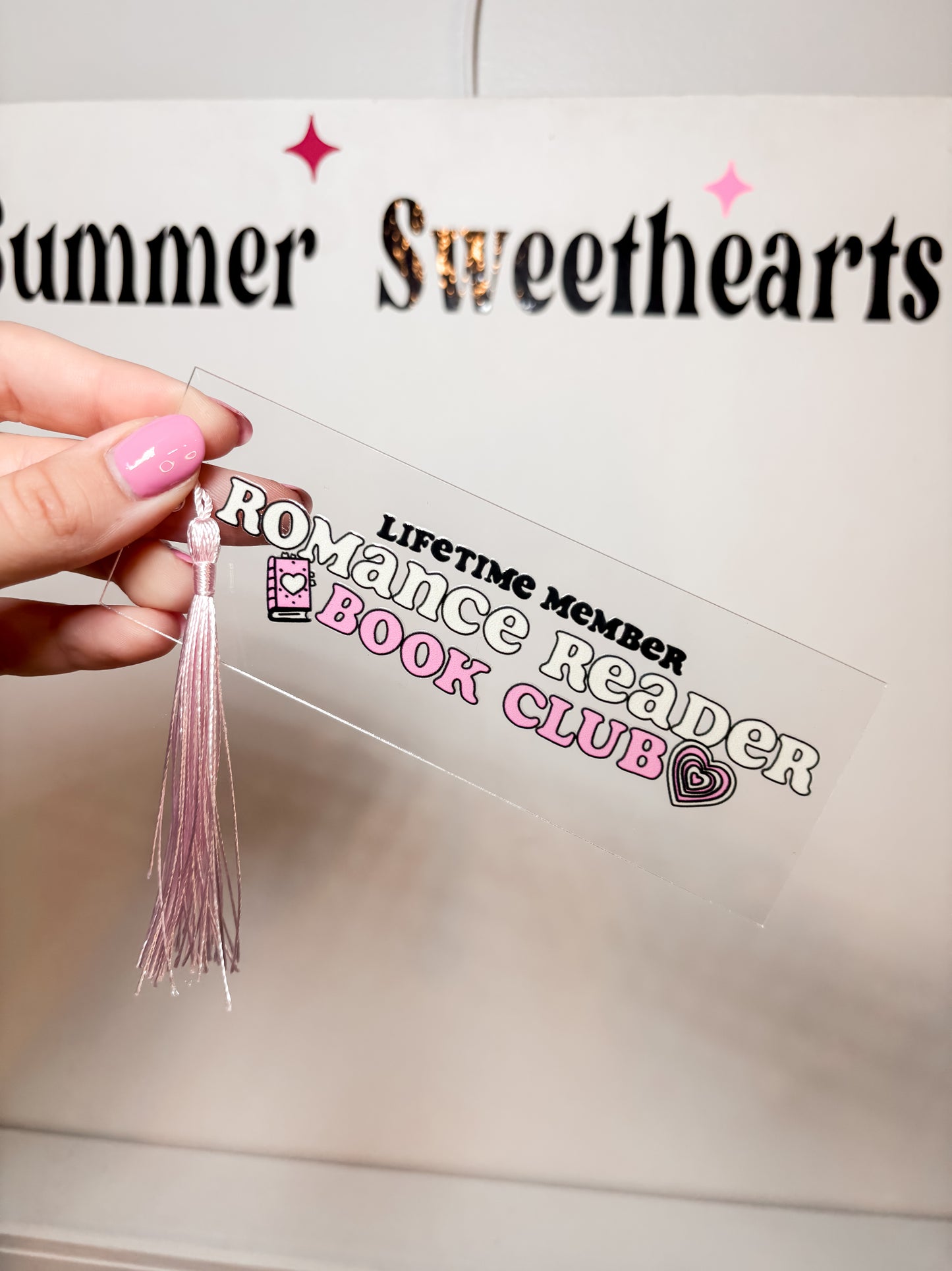 Romance Bookclub Readers | Acrylic Bookmarks