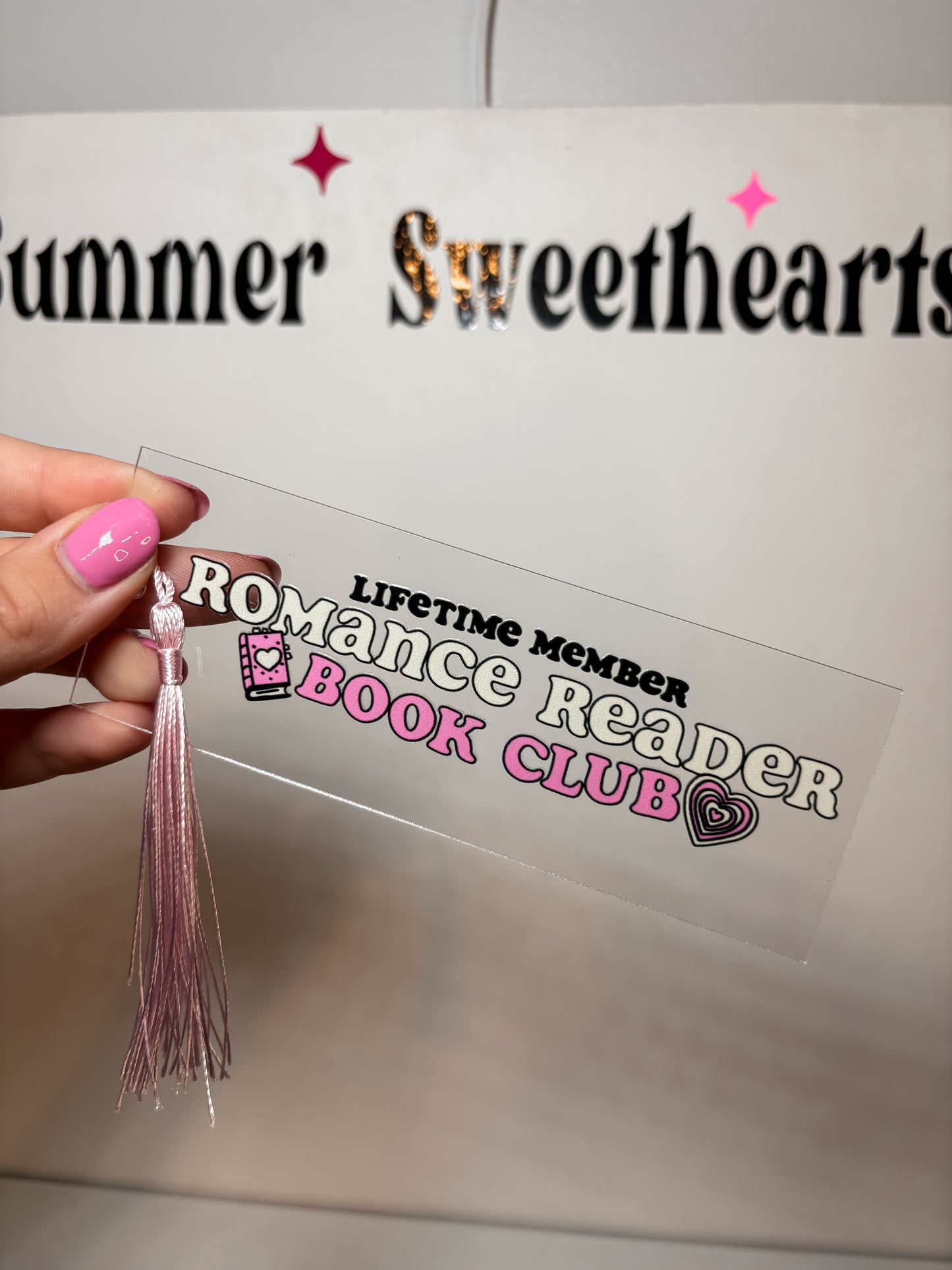 Romance Bookclub Readers | Acrylic Bookmarks