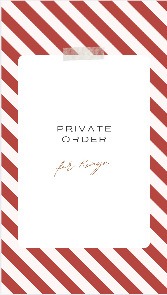 Private Order for Kenya