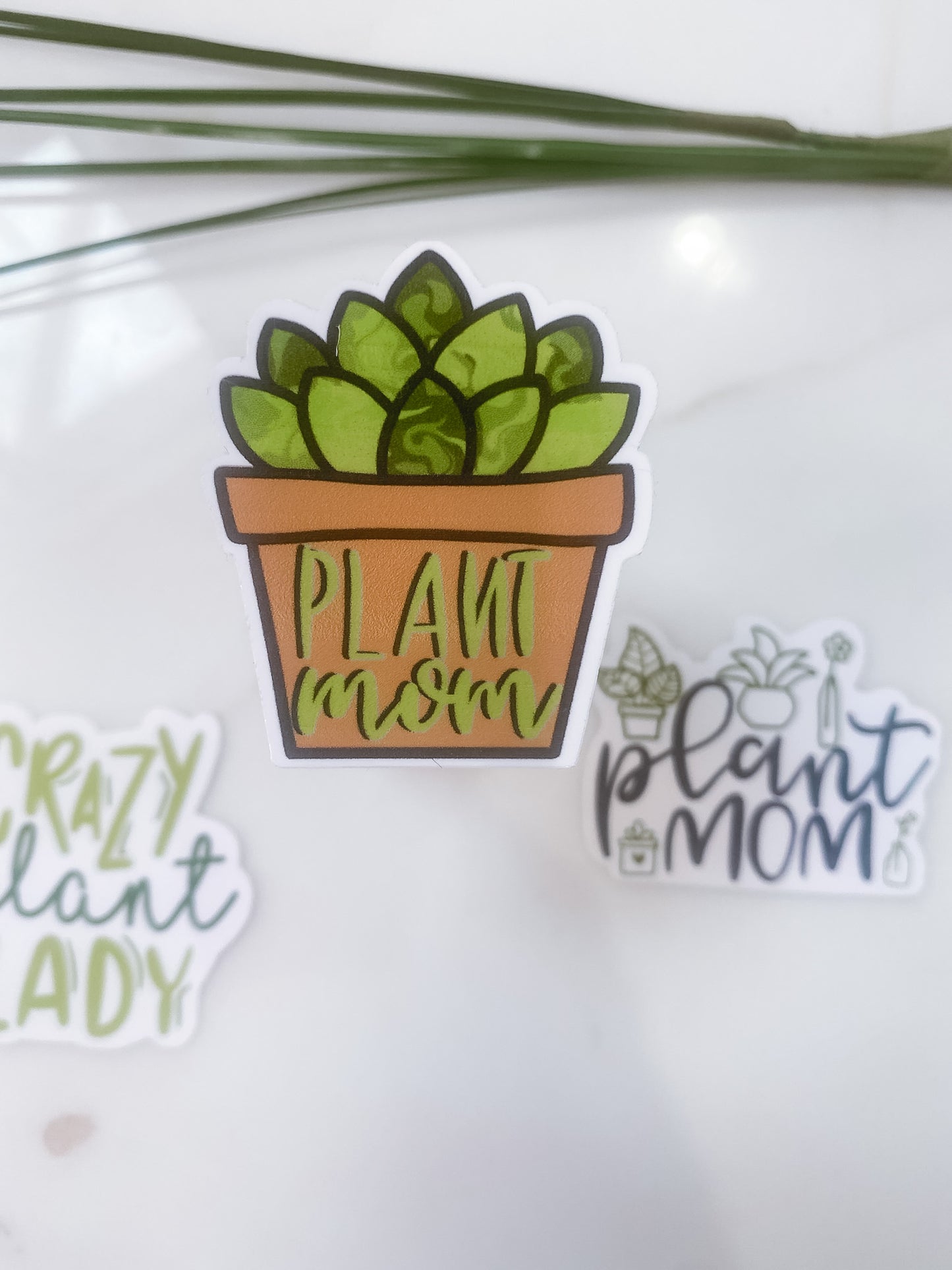 Plant Mom | Water Resistant Sticker Pack |
