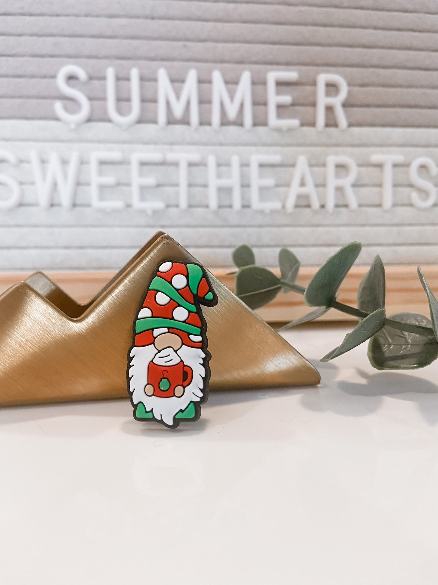 | Christmas Gnomes with Presents Charms|